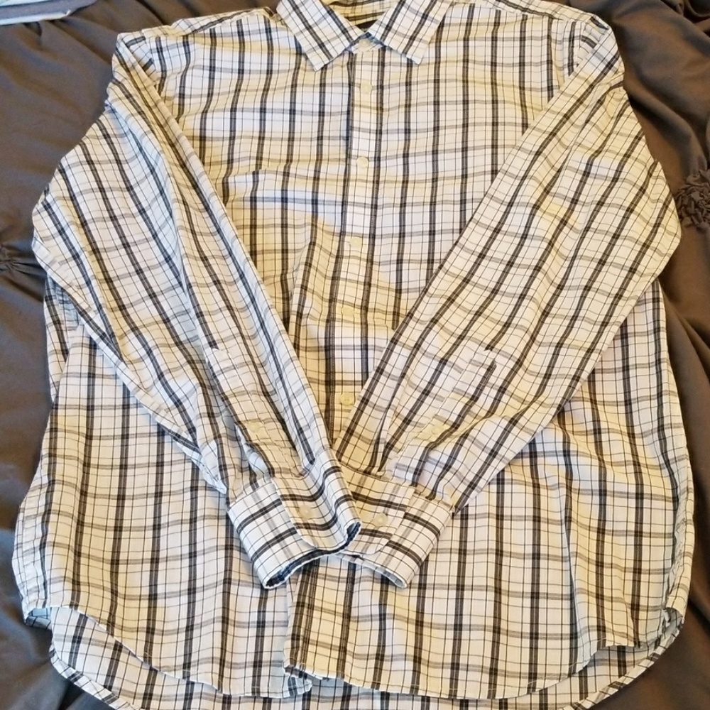 Men's long sleeve button down